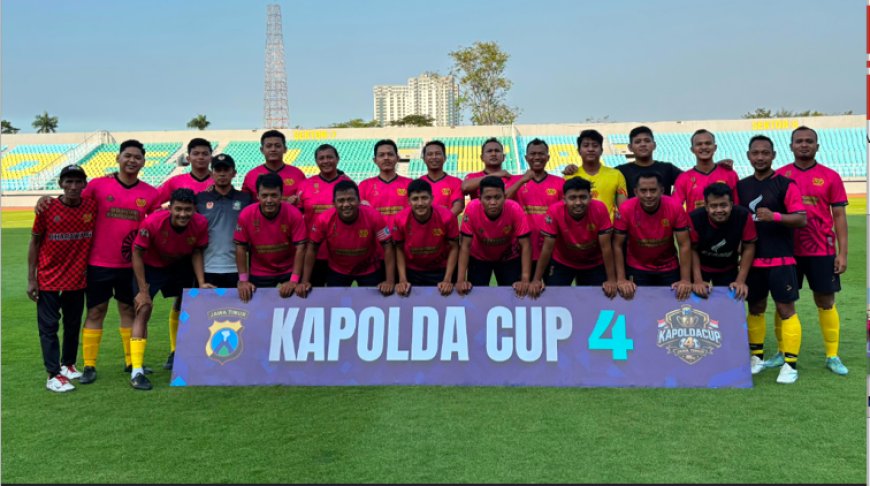 Bukti Kerja Keras dan Kekompakan, Polresta Banyuwangi Raih Juara 3 Sepak Bola Kapolda Cup IV Jawa Timur