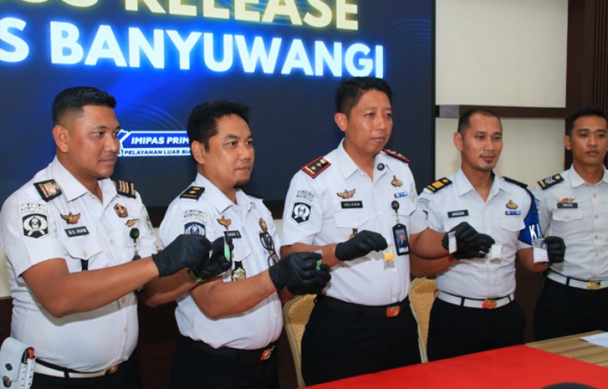 Lapas Banyuwangi Gagalkan Penyelundupan Sabu Dan Ekstasi, Modus Dilempar Dari Luar Tembok