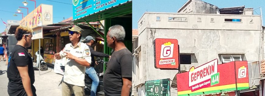 Aparat Gabungan Sosialisasikan Penertiban Kamal Cegah Banjir dan Atasi Kemacetan Lalu Lintas Bersama