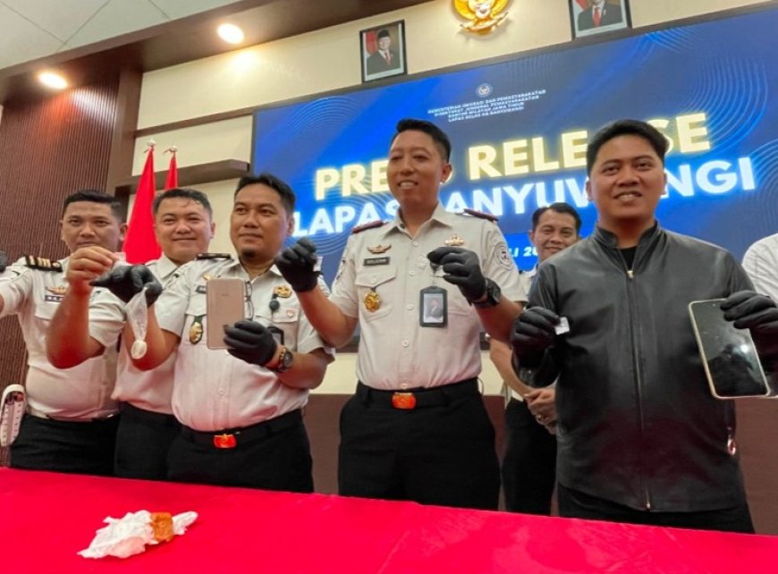 Petugas Lapas Banyuwangi Amankan Wanita Asal Bali. Diduga Selundupkan Sabu untuk Napi