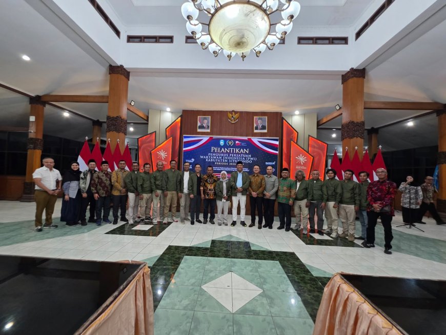 PWI Situbondo Resmi Dilantik, Diana Ajak Wartawan Junjung Etika Dan Akurasi Pemberitaan Berkualitas
