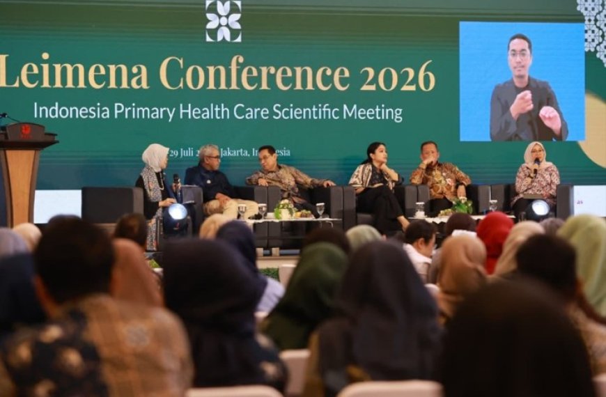 Bupati Banyuwangi Paparkan Inovasi Daerah Integrasi Layanan Primer Berbasis Puskesmas di Forum Kesehatan Nasional Leimena Conference